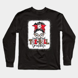 Tee-Ball Grandma Leopard Shirt Loud And Proud T-Ball Grandma Long Sleeve T-Shirt